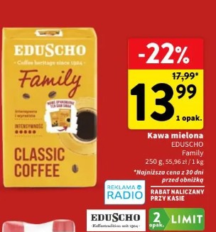 Kawa mielona Eduscho Family