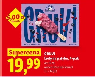 Gruvi Lody na patyku, 4-pak