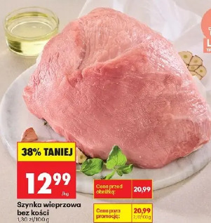 Szynka wieprzowa bez kości