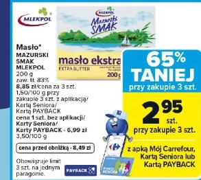 Masło Mazurski Smak Mlekpol