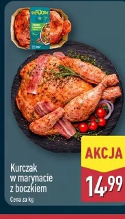 Kurczak w marynacie z boczkiem