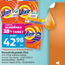 Proszek do prania Vizir