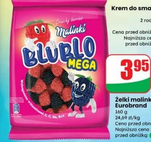 Żelki malinki Blublo Eurobrand