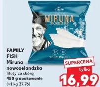 Family Fish Miruna nowozelandzka filety ze skórą