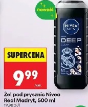 Żel pod prysznic Nivea Real Madryt