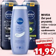 Nivea Żel pod prysznic różne rodzaje 500 ml opakowanie
