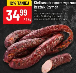 Kiełbasa drewnem wędzona Rzeźnik Szymon