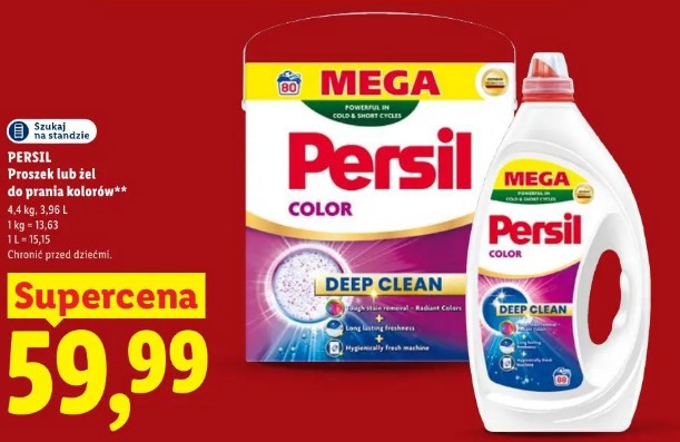 Persil Proszek lub żel do prania kolorów
