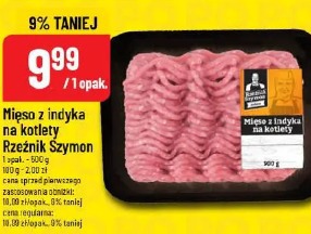 Mięso z indyka na kotlety Rzeźnik Szymon