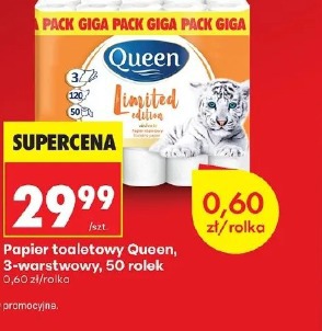 Papier toaletowy Queen limited edition