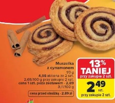 Muszelka z cynamonem