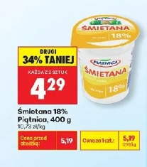 Śmietana 18% Piątnica