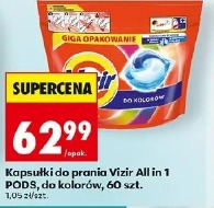 Vizir All in 1 PODS kapsułki do prania do kolorów