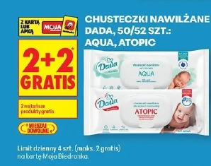 Chusteczki nawilżane Dada Aqua, Atopic