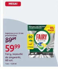 Fairy, kapsułki do zmywarki