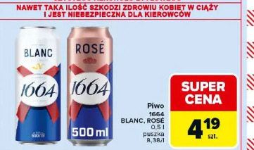 Piwo 1664 Blanc, Rosé