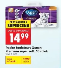 Papier toaletowy Queen Premium super soft