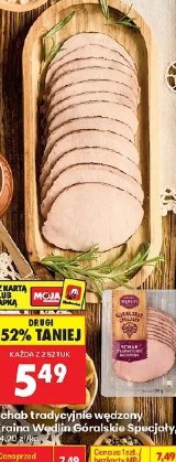 Schab tradycyjnie wędzony Kraina Wędlin Góralskie Specjały