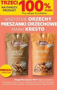 Wszystkie orzechy i mieszanki orzechowe marki Kresto
