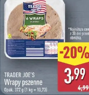 TRADER JOE'S Wrapy pszenne