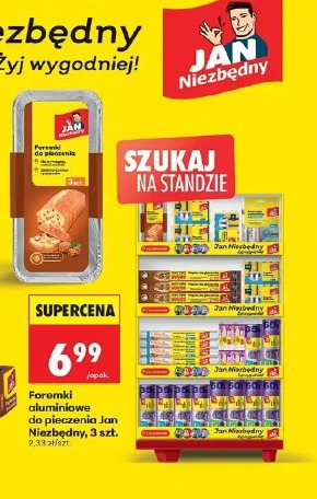 Foremki aluminiowe do pieczenia Jan Niezbędny