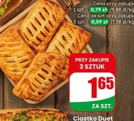 Ciastko Duet truskawka-wanilia