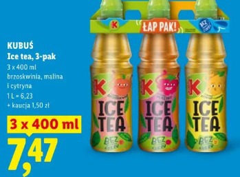 Kubuś Ice tea, 3-pak