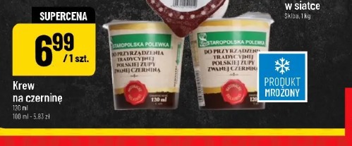 Krew na czerninę Staropolska Polewka Frożpol