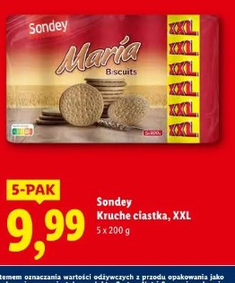 Sondey Kruche ciastka, XXL