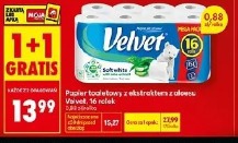 Papier toaletowy z ekstraktem z aloesu Velvet