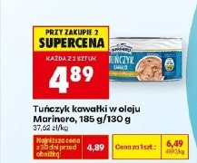 Tuńczyk kawałki w oleju Marinero