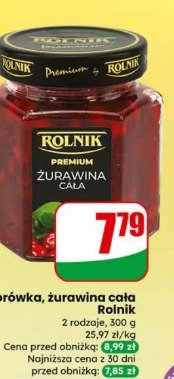 Borówka, żurawina cała Rolnik