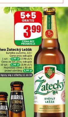 Piwo Żatecky Leżak