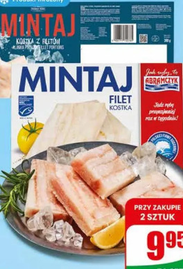 Mintaj filet kostka