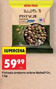 Pistacje prażone solone BakaD'Or