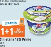 Śmietana 18% Primo Zott