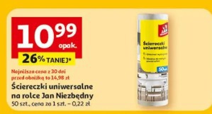 Ściereczki uniwersalne na rolce Jan Niezbędny