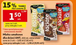 Mleko smakowe dla dzieci UHT