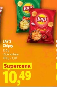 Lay's Chipsy różne rodzaje
