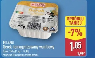 Milsani Serek homogenizowany waniliowy