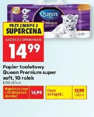 Papier toaletowy Queen Premium super soft