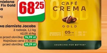 Kawa ziarnista Jacobs