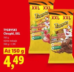 Tygryski Chrupki, XXL