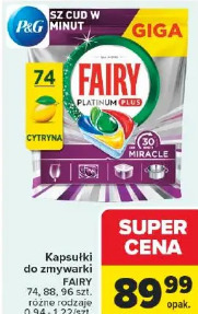 Fairy kapsułki do zmywarki