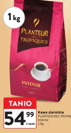 Kawa ziarnista Planteur Des Tropiques Intense