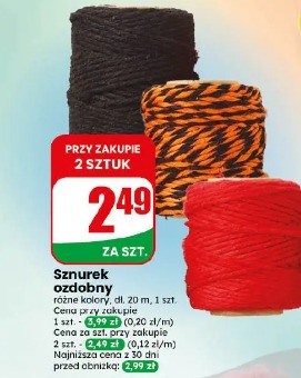 Sznurek ozdobny