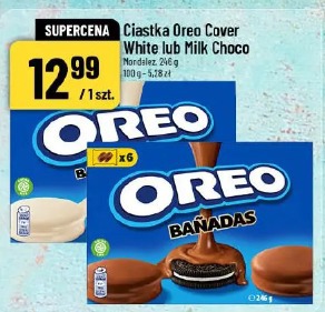 Ciastka Oreo Cover White lub Milk Choco