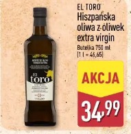 El Toro Hiszpańska oliwa z oliwek extra virgin