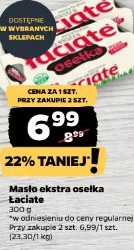 Masło ekstra osełka Łaciate