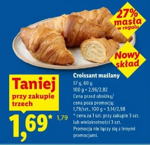 Croissant maślany